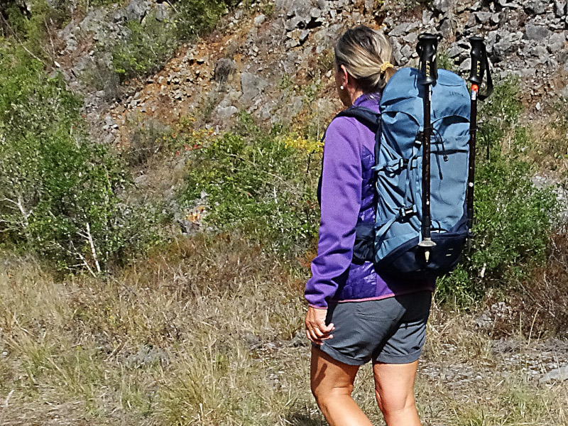 qué tamaño de mochila necesito