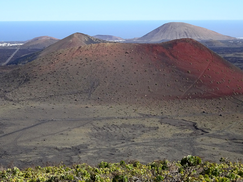 volcanes en Lanzarote