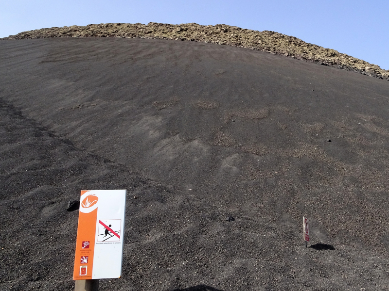 volcanes en Lanzarote