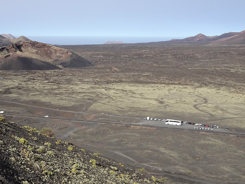 volcanes en Lanzarote