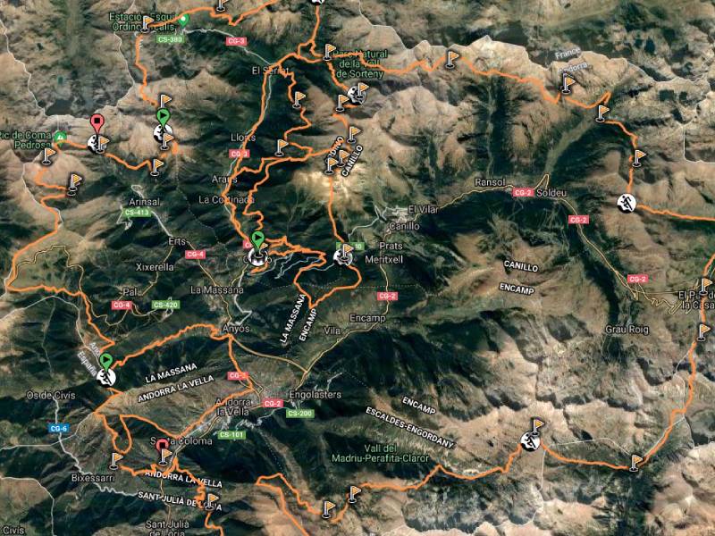 rutas de montaña más populares