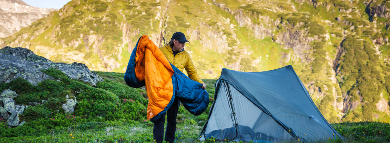 mantenimiento de los sacos de dormir