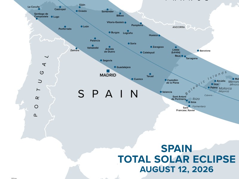 ver el eclipse este verano