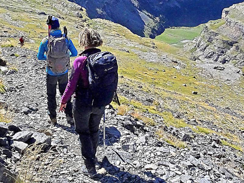 errores a evitar con los bastones de trekking