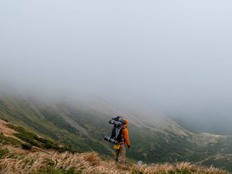 niebla en la montaña