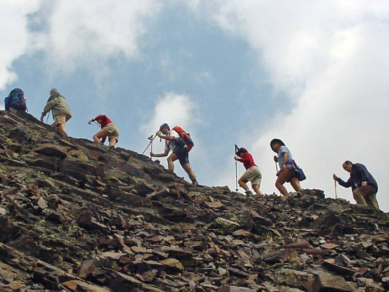 errores a evitar con los bastones de trekking