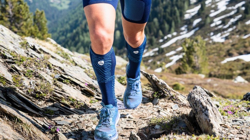 Calcetines deportivos antideslizantes hasta la rodilla para hombre y mujer,  medias atléticas para correr, entrenamiento, fútbol