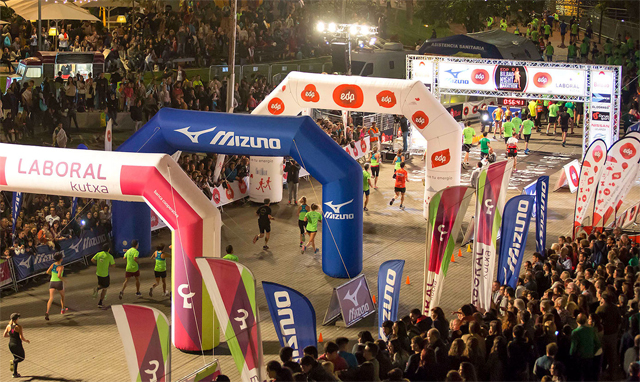 Bilbao Night Marathon 2017