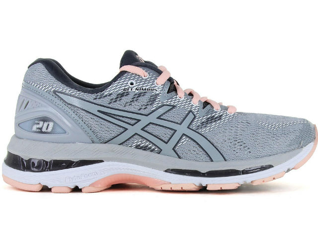 Doble test Asics Nimbus 20 20 anos de amortiguacion maxima