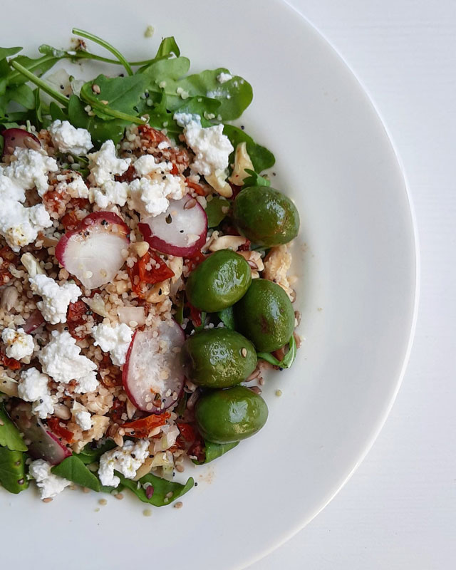 ensalada sorpresa de cuscús