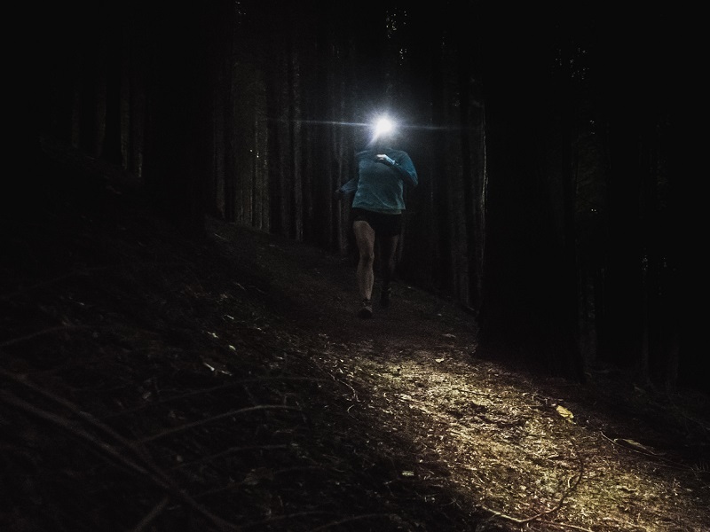 correr de noche