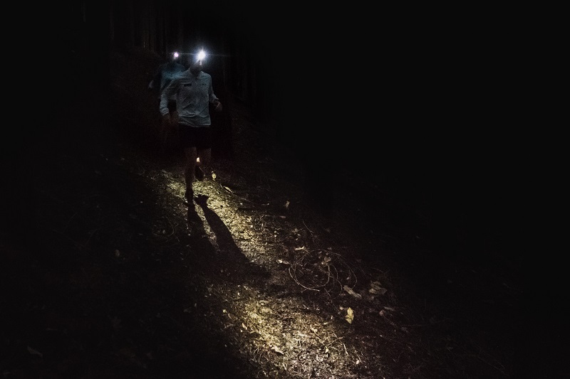 correr de noche