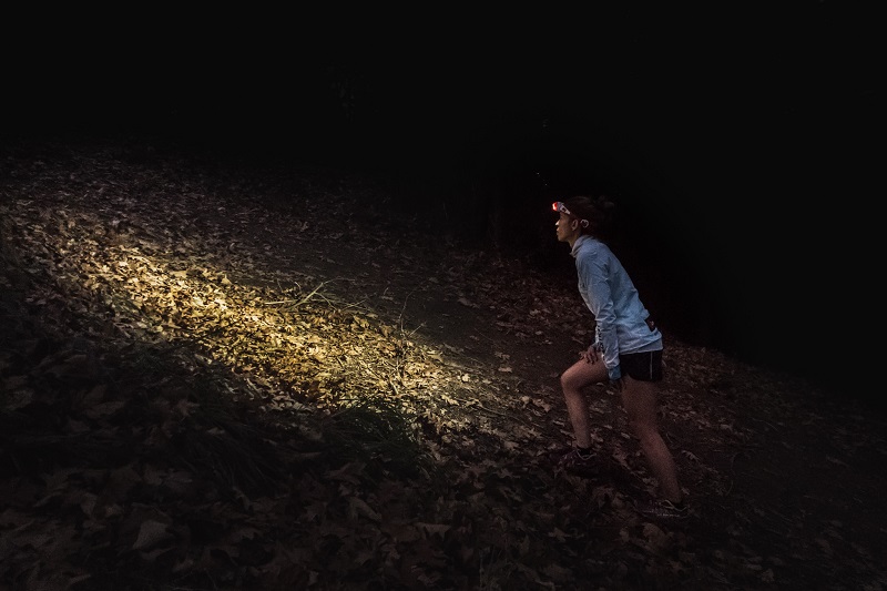 correr de noche