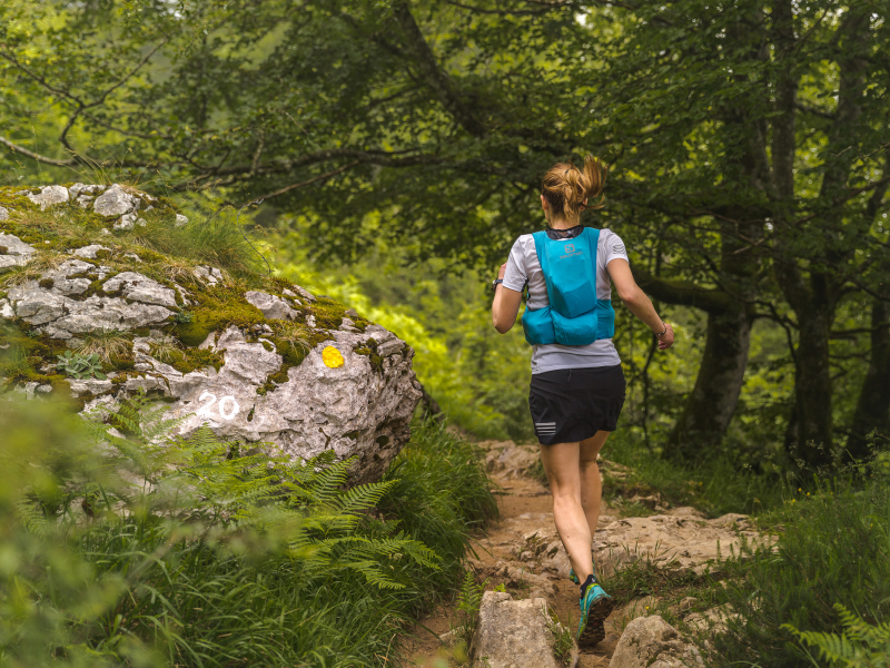 hidratación y trail running