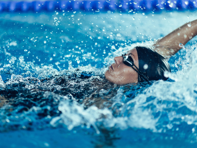 natación para corredores