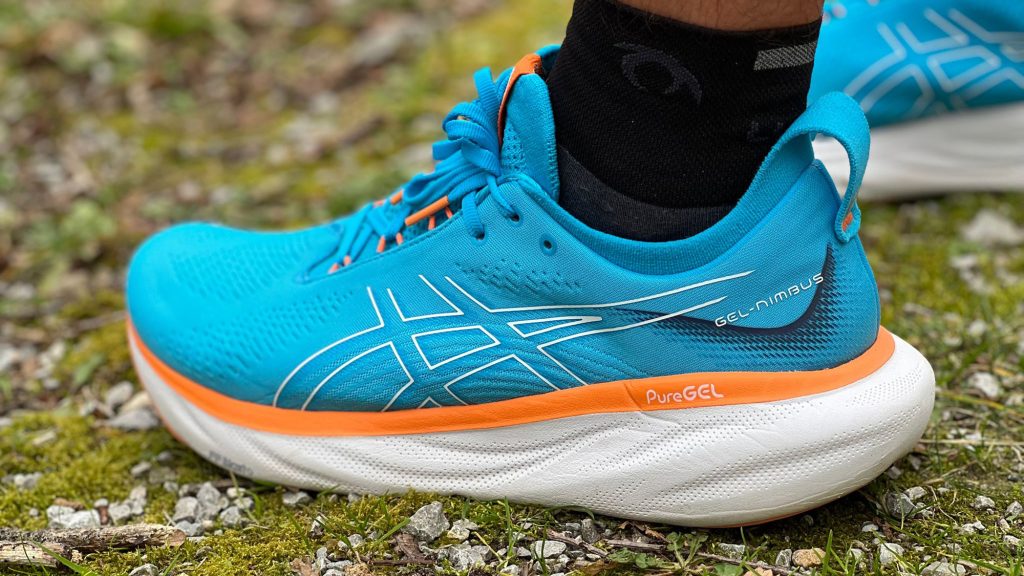 Tenis Asics Gel Nimbus 25 Running Naranja Hombre