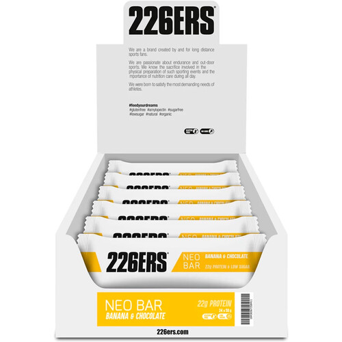 226ERS CAJA NEO BAR PROTEIN 50G BANANA & CHOCOLATE