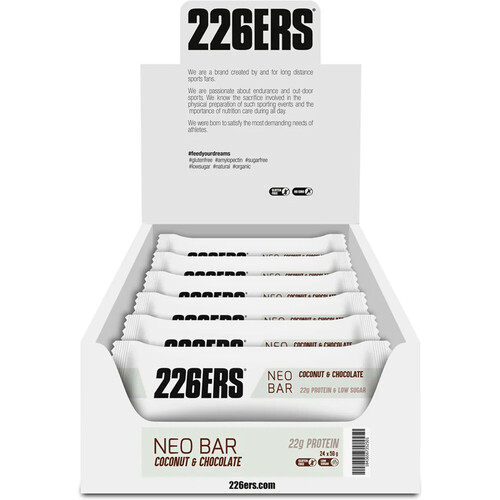 226ERS CAJANEO BAR PROTEIN 50G COCONUT & CHOCOLATE