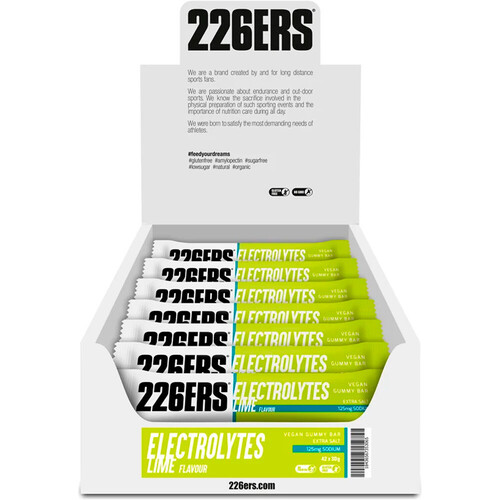 226ERS CAJAVEGAN GUMMY BAR 30G LIME