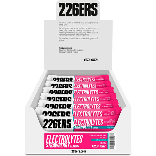 226ERS CAJAVEGAN GUMMY BAR 30G STRAWBERRY