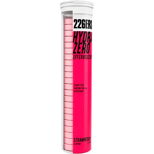 226ers Bebidas Carbohidratos HYDRAZERO EFFERVESCENT 20 Tabs STRAWBERRY 