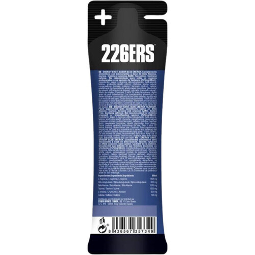 226ERS ENERGY SHOT STICK 60ML azul