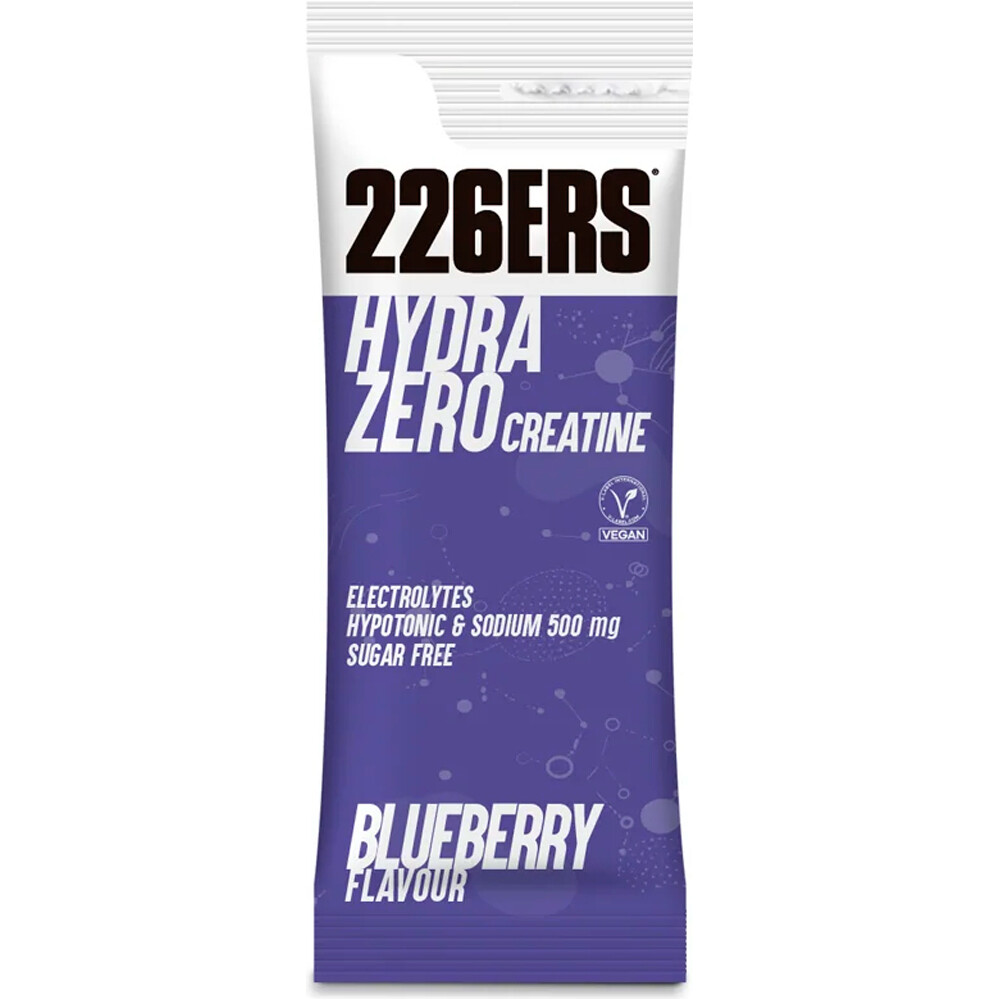 226ers Creatinas CAJA HYDRAZERO CREATINE 9g BLUEBERRY  01