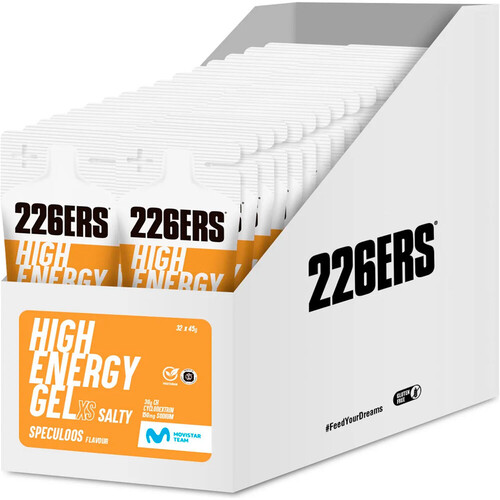 226ERS CAJA HIGH ENERGY GEL 45G SALTY 150MG SPECULOOS