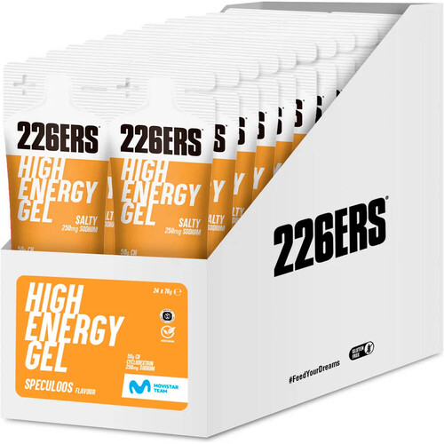 226ERS CAJA HIGH ENERGY GEL 76G SALTY 250MG SPECULOOS