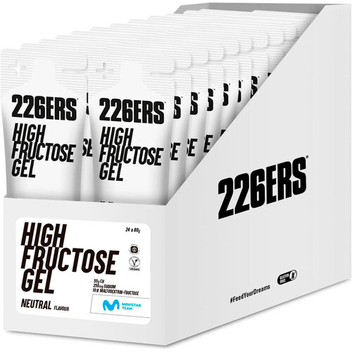 226ERS CAJA HIGH FRUCTOSE GEL 80G NEUTRAL