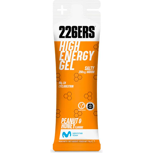 226ERS CAJAHIGH ENERGY GEL 76G SALTY PEANUT & HONEY