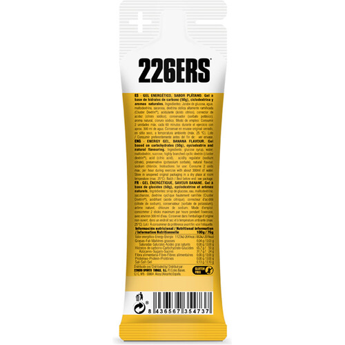226ERS HIGH ENERGY GEL BANANA