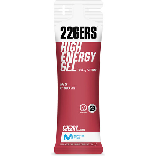 226ERS HIGH ENERGY GEL CAFFEINE CHERRY