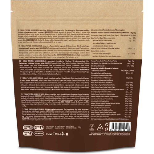 226ERS VEGAN PROTEIN SHAKE 700 COCOA POWDER