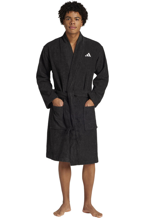 ADIDAS BATHROBE negro