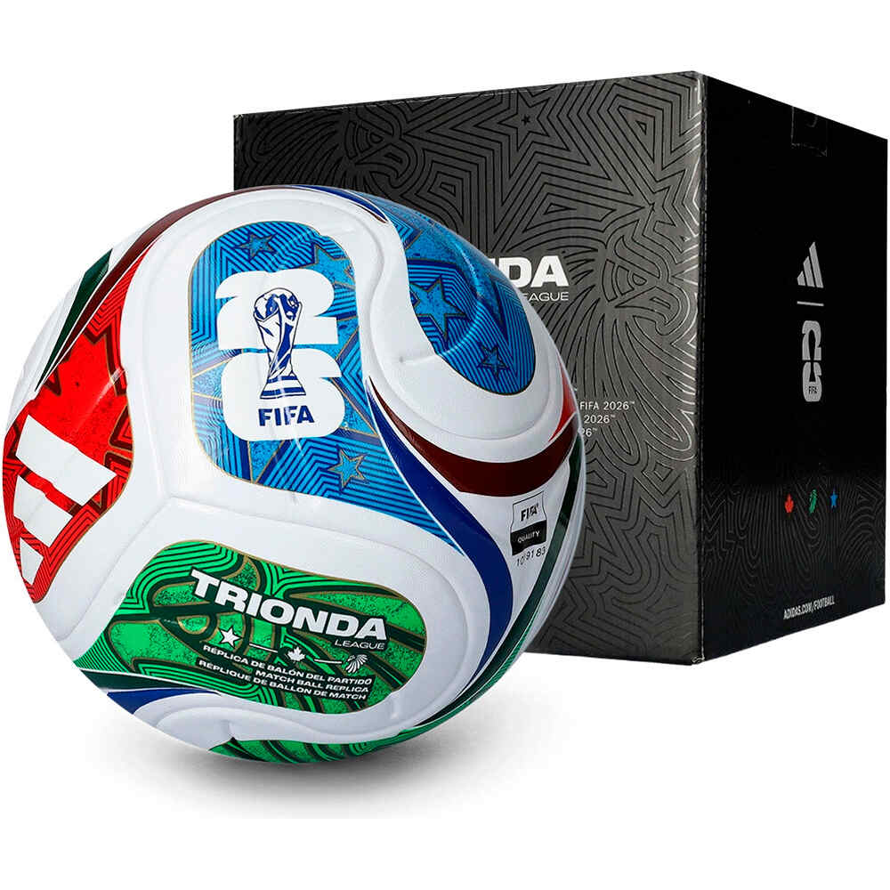 adidas balon fútbol MUNDIAL 2026 TRIONDA LEAGUE BOX  vista frontal