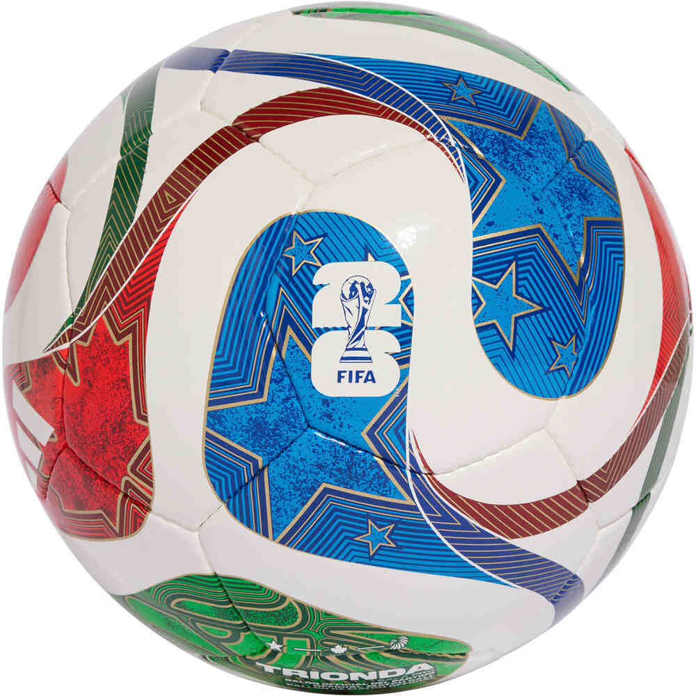 adidas balon fútbol sala MUNDIAL 2026 TRIONDA SALA PRO BLANCO vista frontal