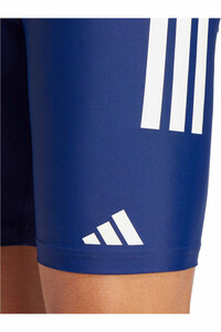 adidas bañador natación hombre 3 STRIPES SWIM JAMMERS 8 INCH AZUL 04