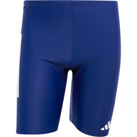 adidas bañador natación hombre 3 STRIPES SWIM JAMMERS 8 INCH AZUL 05