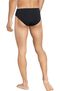 adidas bañador natación hombre RIPSTREAM TEAM NEGRO vista trasera