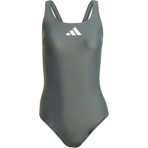 adidas bañador natación mujer 3 STRIPESS VERDE