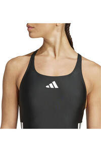 adidas bañador natación mujer C-BACK 3 STRIPES NEGRO 03