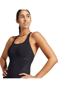 adidas bañador natación mujer LANELUX Y-BACK NEGRO vista detalle