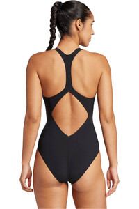 adidas bañador natación mujer LANELUX Y-BACK NEGRO vista trasera