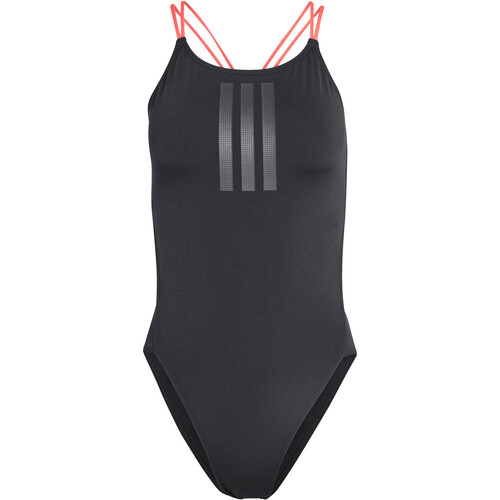 adidas bañador natación mujer RIPSTREAM 3-STRIPES TIE BACK SWIMSUIT NEGRO