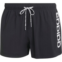 adidas bañador playa hombre LOGO STRETCHY KNIT SWIM 3 INCH NEGRO 04