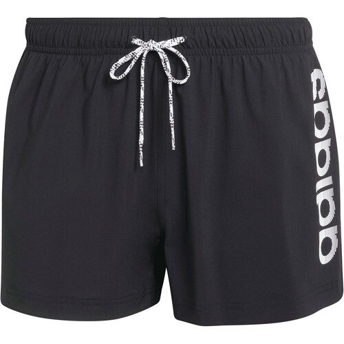 ADIDAS LOGO STRETCHY KNIT SWIM 3 INCH negro