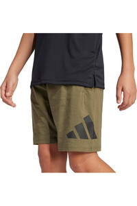 adidas bermuda niña ESSENTIALS VERDE 03