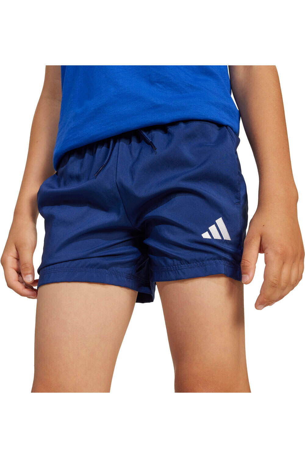 adidas bermuda niño ESSENTIALS CLIMACOOL AZUL 03