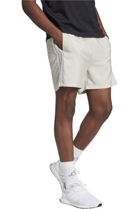 adidas bermudas hombre 3 STRIPES CHELSEA AZUL vista detalle